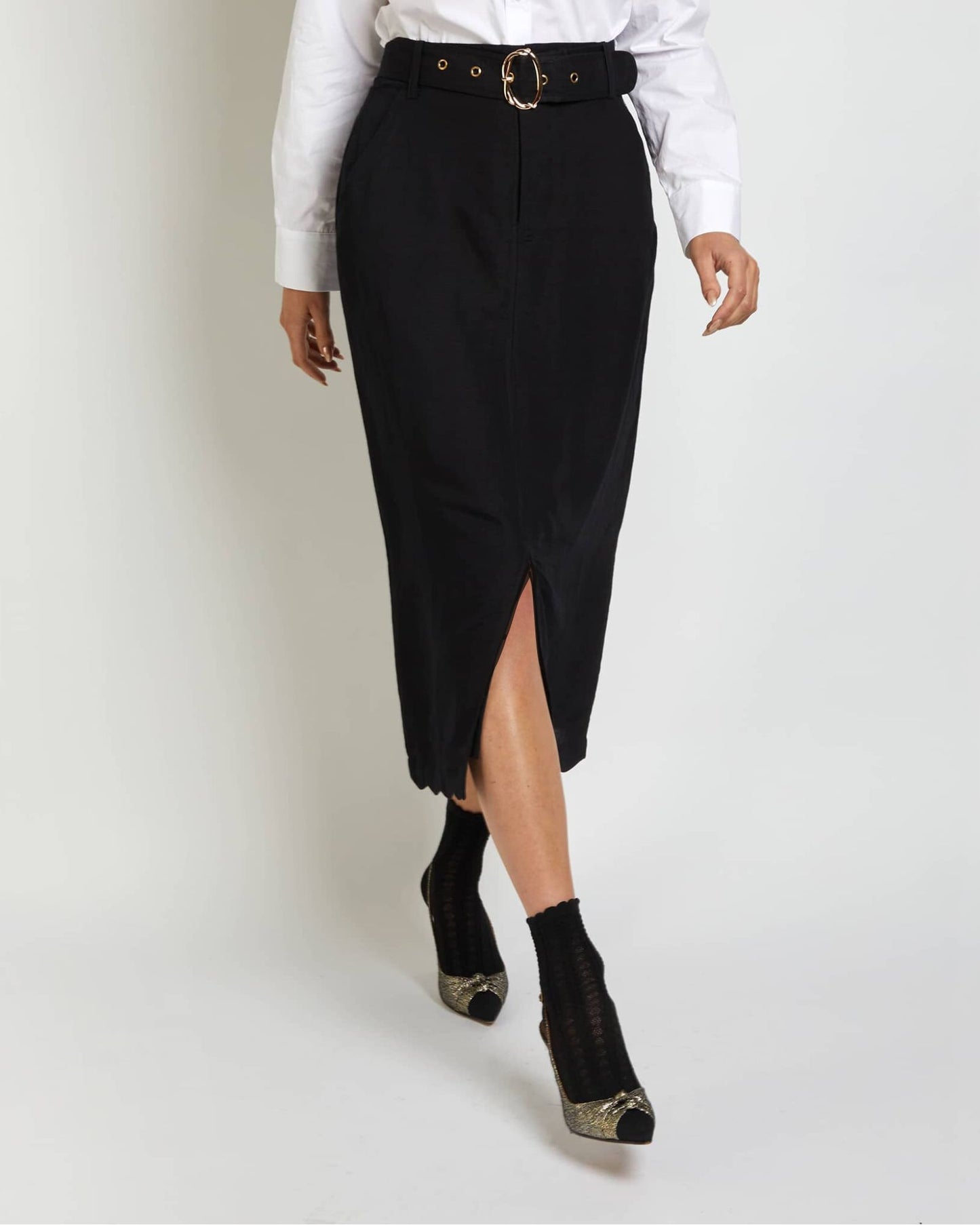 THE SARITA SKIRT BLACK